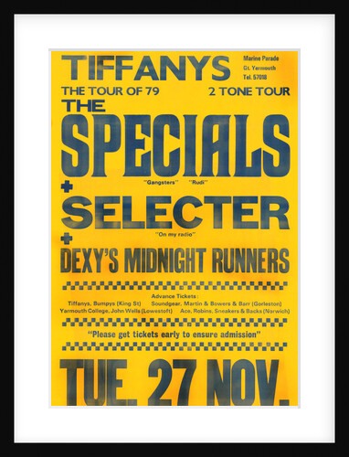 The Specials Poster (Distressed Look) by Rokpool